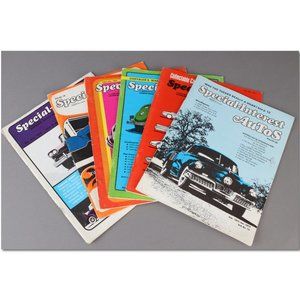 Special Interest Autos Magazine 1973 You get 6 issues The complete year